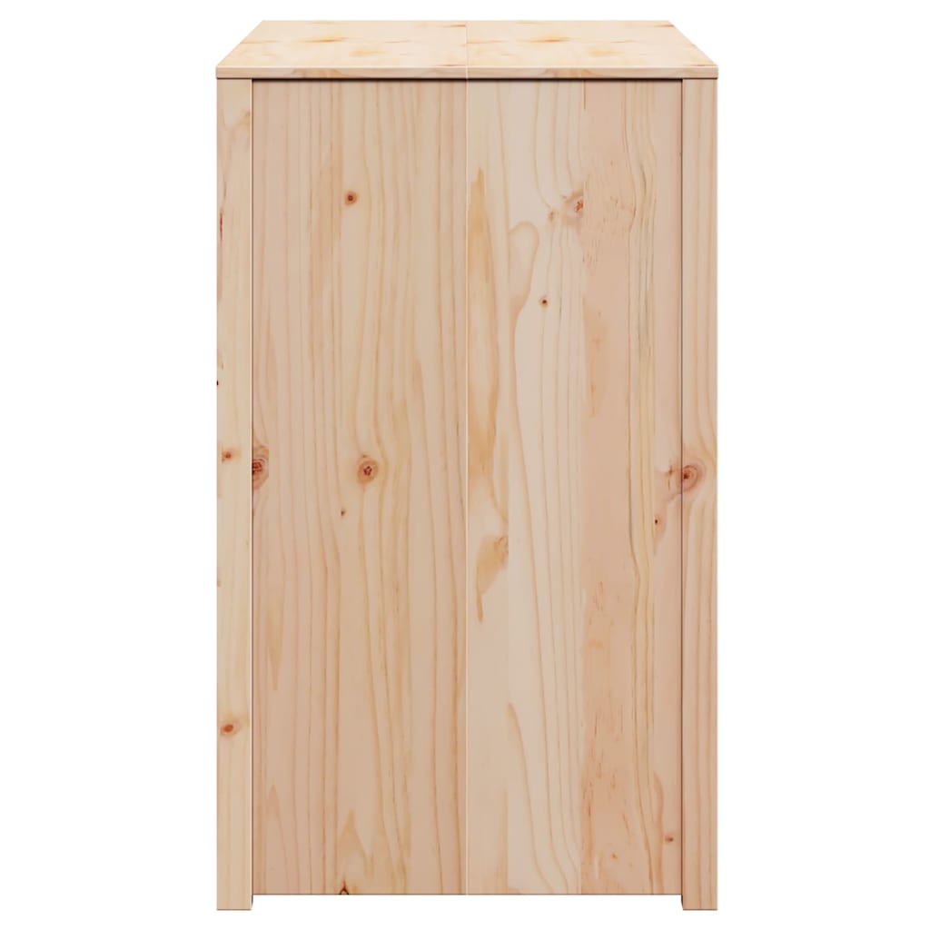 Küchenschrank Braun 106 x 55 x 92 cm Massivholz Kiefer