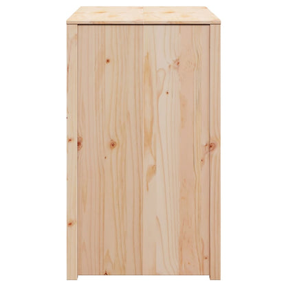 Küchenschrank Braun 106 x 55 x 92 cm Massivholz Kiefer