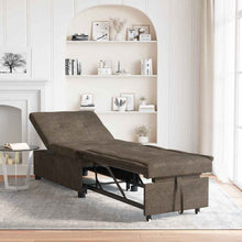 Schlafsofa Armeegrün 67 x 194 x 38 cm Faux Wildleder