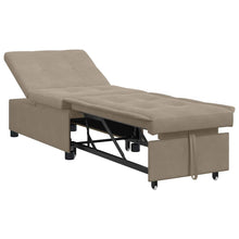 Schlafsofa mit Kissen Taupe 67 x 194 x 82 cm Sperrholz