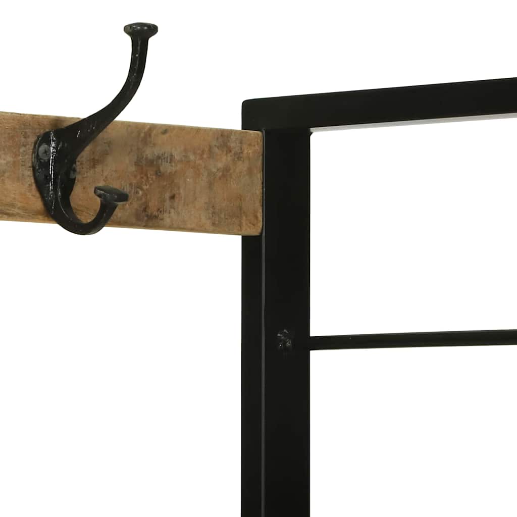 Kleiderständer Braun 110 x 40 x 185 cm Massivholz Mango