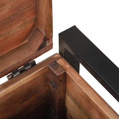 Aufbewahrungstruhen Braun 40 x 30 x 30 cm Massivholz Altholz