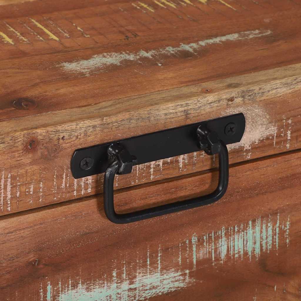 Aufbewahrungstruhen Braun 60 x 30 x 30 cm Massivholz Altholz