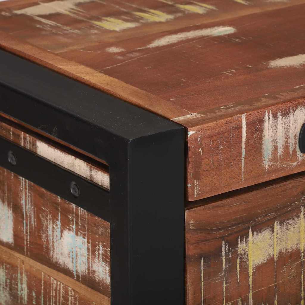 Aufbewahrungstruhen Braun 80 x 30 x 30 cm Massivholz Altholz