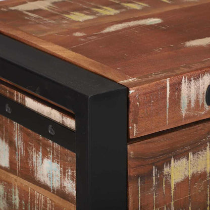 Aufbewahrungstruhen Braun 80 x 30 x 30 cm Massivholz Altholz