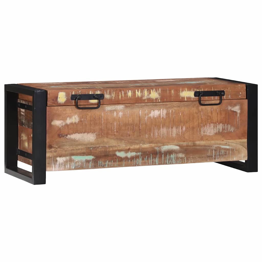 Aufbewahrungstruhen Braun 80 x 30 x 30 cm Massivholz Altholz