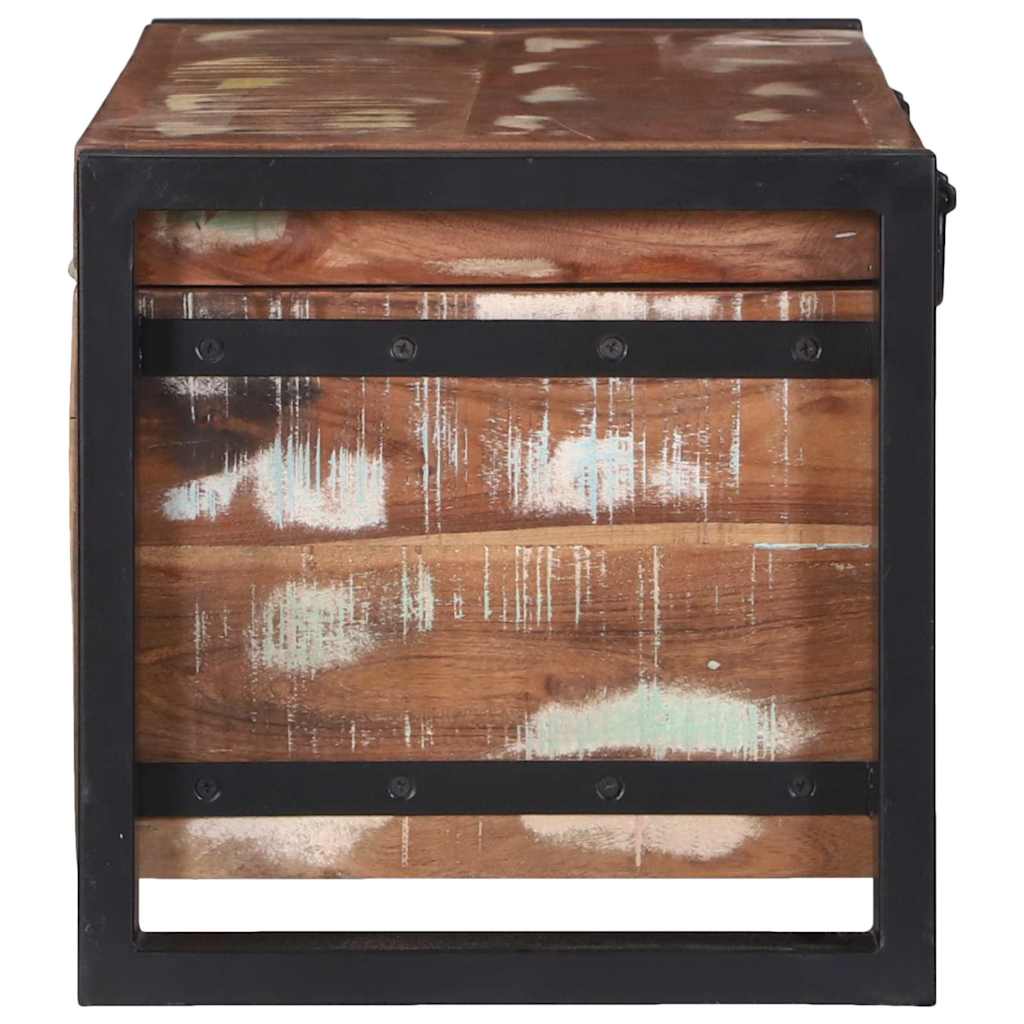 Aufbewahrungstruhen Braun 80 x 30 x 30 cm Massivholz Altholz