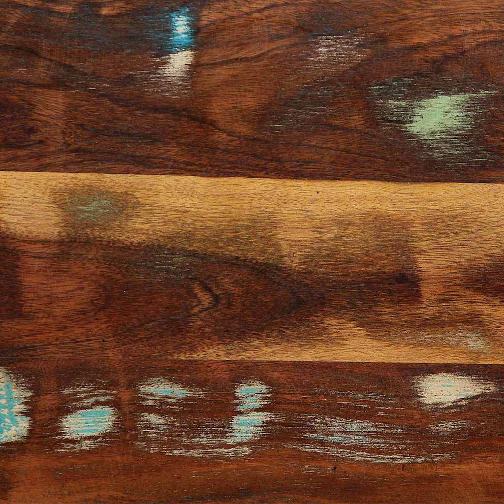 Sitzbank Mehrfarbig 80 x 35 x 40 cm Massivholz Altholz