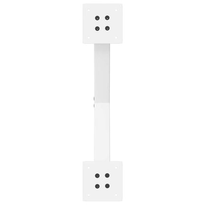 Esstischbeine X-Form 2 Stk. Weiß 50x(72-73) cm Stahl