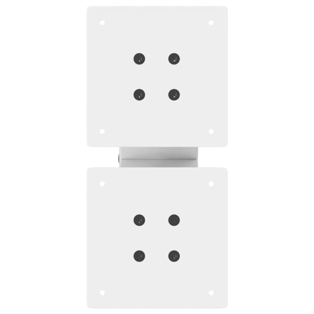 Couchtischbeine X-Form 2 Stk. Weiß 30x(30-31) cm Stahl