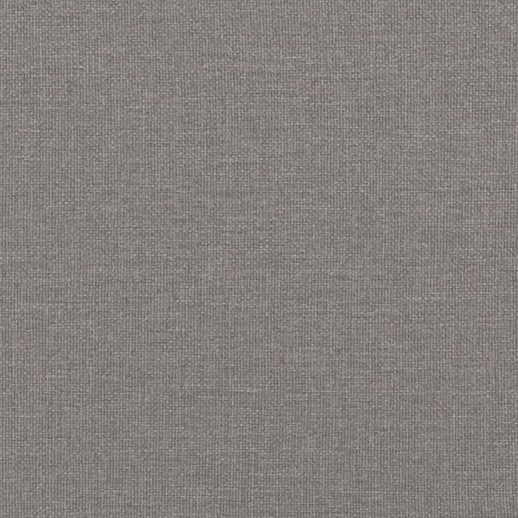Massagesessel Taupe Stoff
