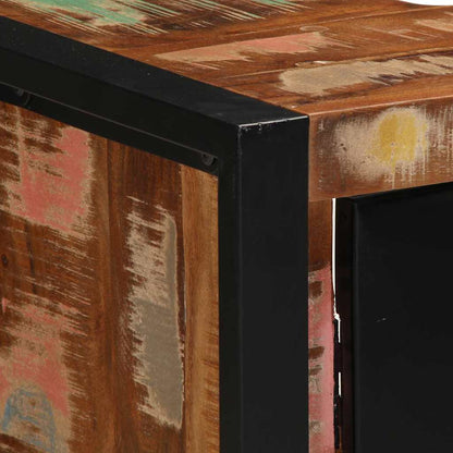 Badezimmerschrank Braun 55 x 35 x 60 cm Massivholz Altholz