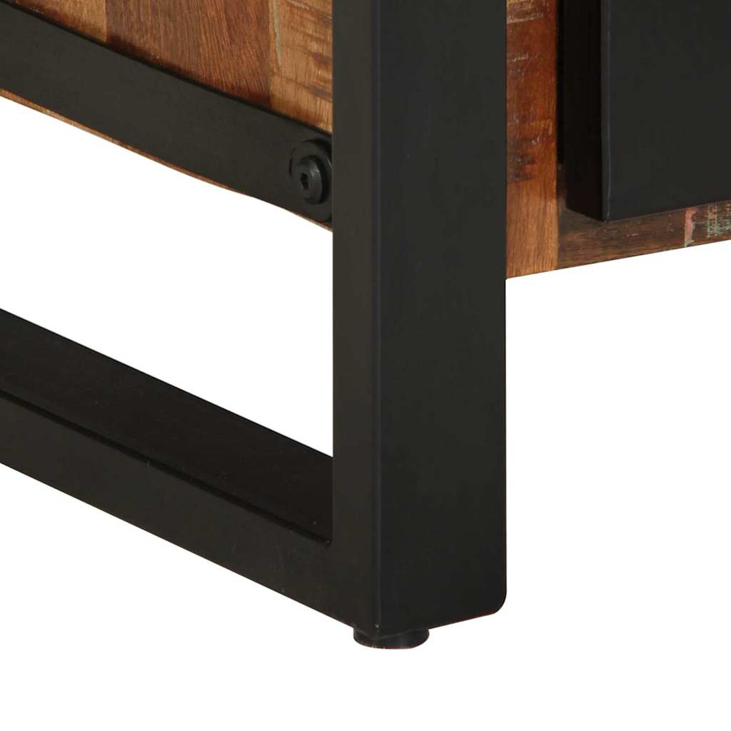 Badezimmerschrank Braun 55 x 35 x 60 cm Massivholz Altholz