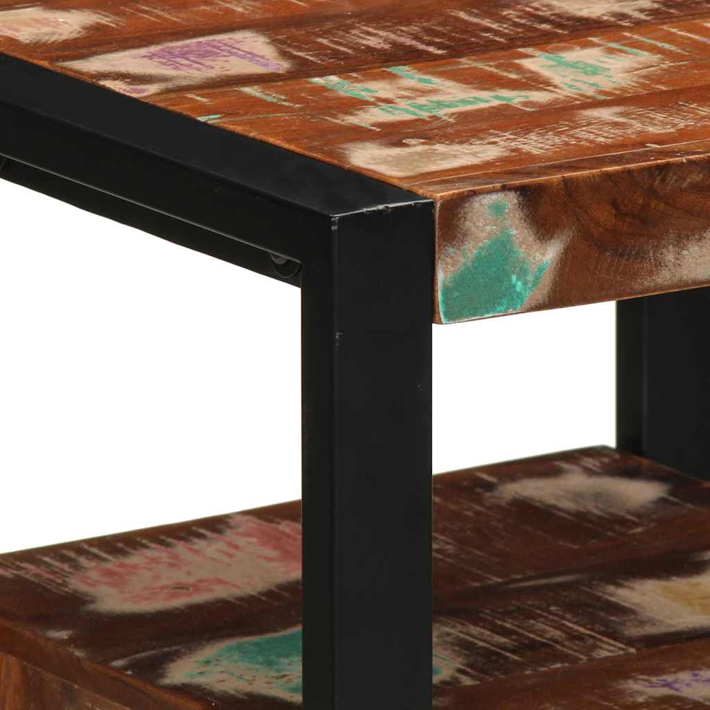 Badezimmerschrank Braun 40 x 35 x 75 cm Massivholz Altholz