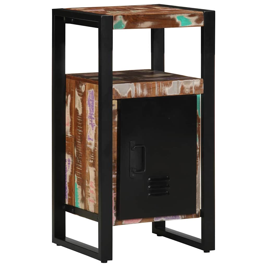 Badezimmerschrank Braun 40 x 35 x 75 cm Massivholz Altholz