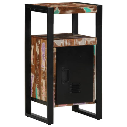 Badezimmerschrank Braun 40 x 35 x 75 cm Massivholz Altholz