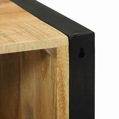 Badezimmerschrank Braun 40 x 30 x 90 cm Massivholz Mango