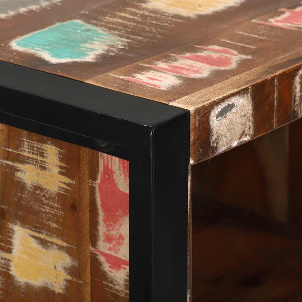 Badezimmerschrank Braun 40 x 30 x 90 cm Massivholz Altholz