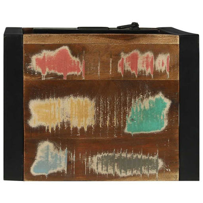 Badezimmerschrank Braun 40 x 30 x 90 cm Massivholz Altholz