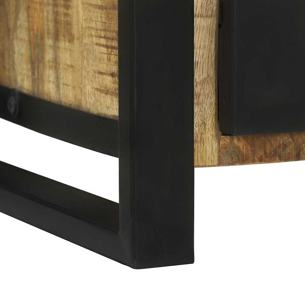 Waschbeckenschrank Braun 55 x 35 x 60 cm Massivholz Mango