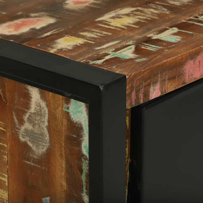 Waschbeckenschrank Braun 55 x 35 x 60 cm Massivholz Altholz