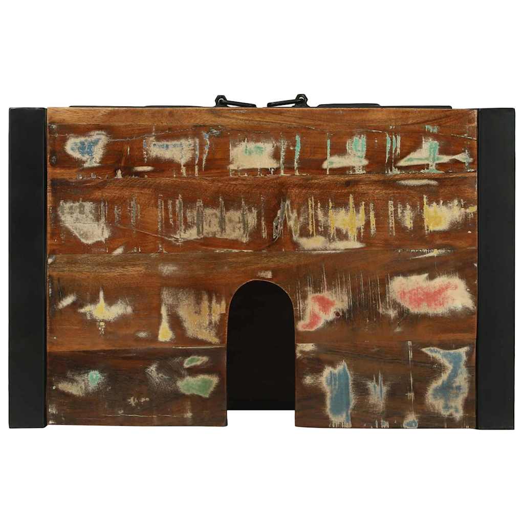 Waschbeckenschrank Braun 55 x 35 x 60 cm Massivholz Altholz