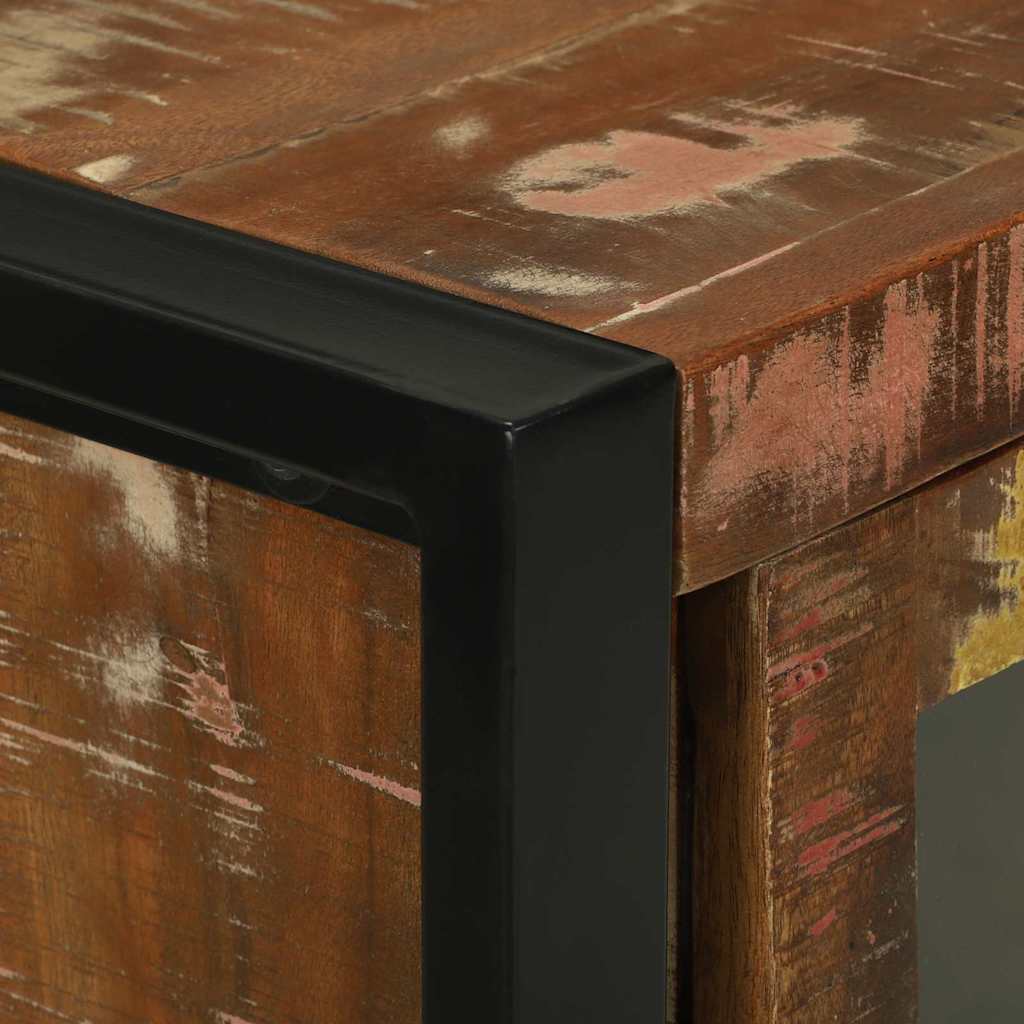 Badezimmerschrank Mehrfarbig 40 x 30 x 60 cm Massivholz Altholz