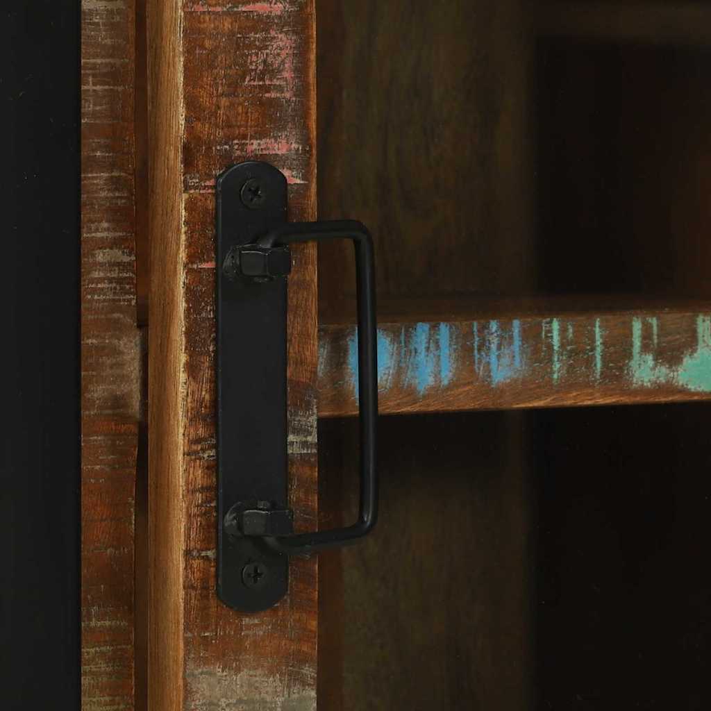 Badezimmerschrank Mehrfarbig 40 x 30 x 60 cm Massivholz Altholz