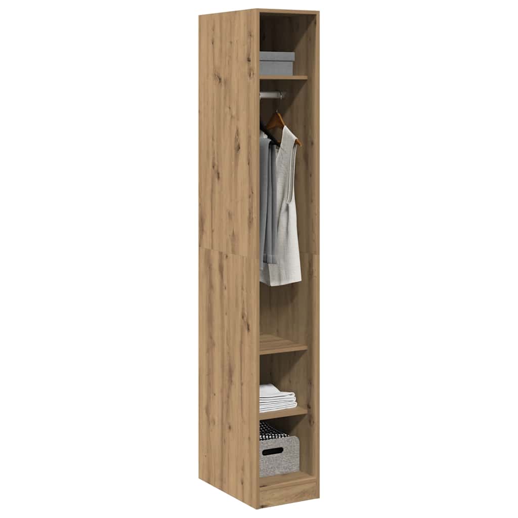 Kleiderschrank Artisan-Eiche 30x50x200 cm Holzwerkstoff