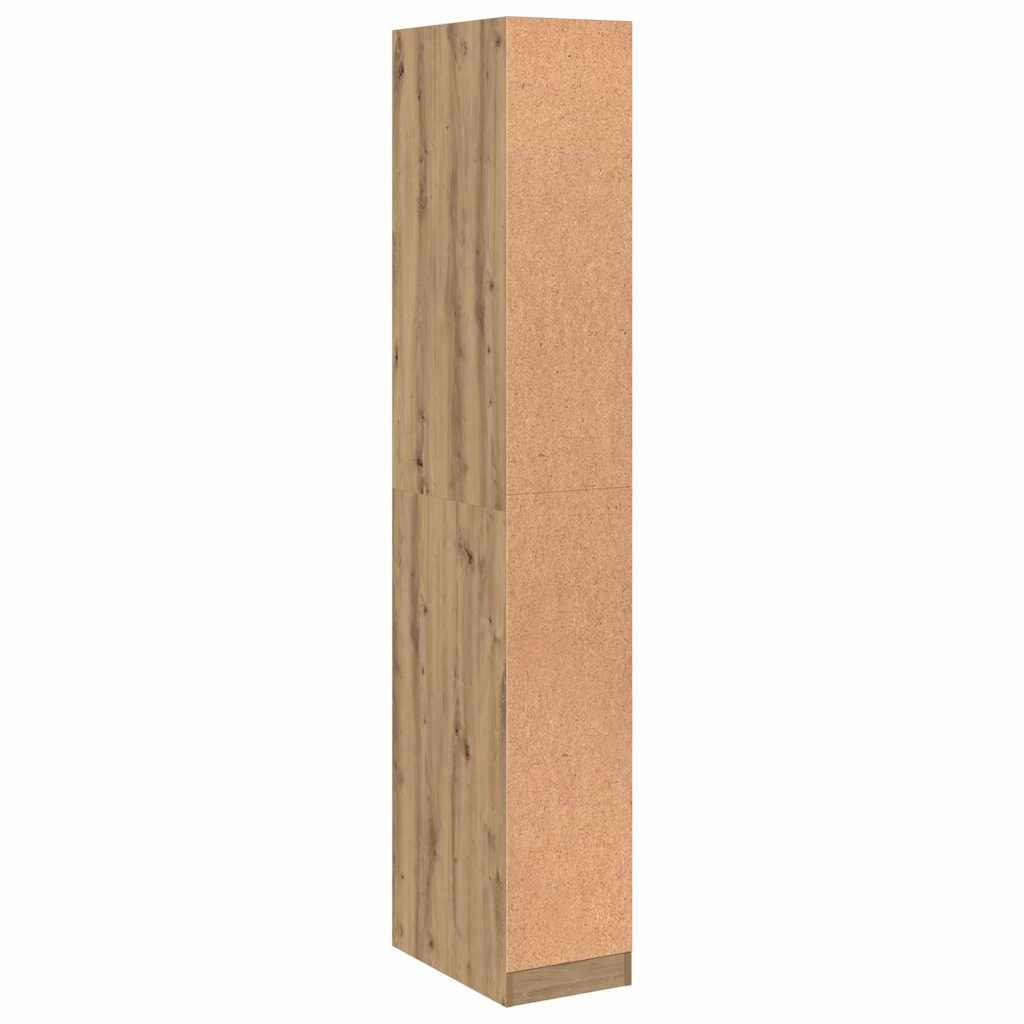 Kleiderschrank Artisan-Eiche 30x50x200 cm Holzwerkstoff