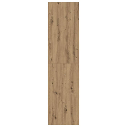 Kleiderschrank Artisan-Eiche 100x50x200 cm Holzwerkstoff