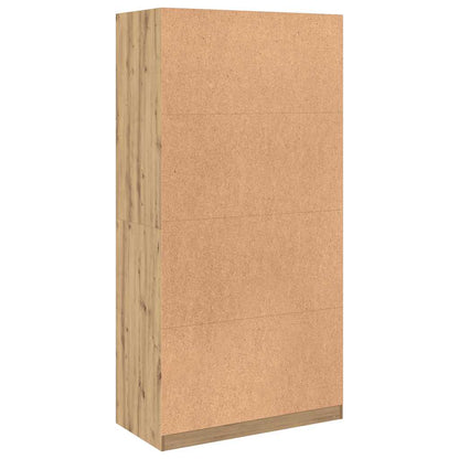 Kleiderschrank Artisan-Eiche 100x50x200 cm Holzwerkstoff