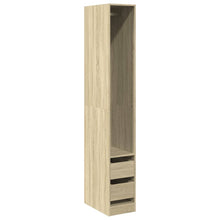 Kleiderschrank Sonoma-Eiche 30x50x200 cm Holzwerkstoff