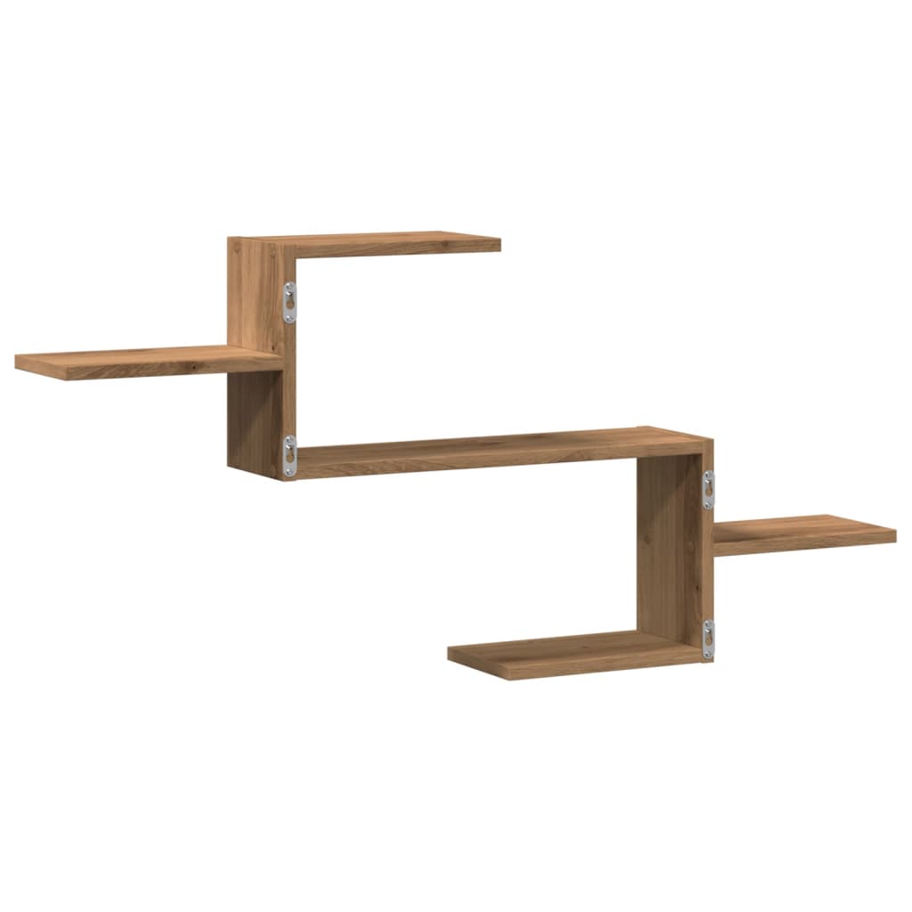 Wandregal Artisan-Eiche 104x15x49 cm Holzwerkstoff