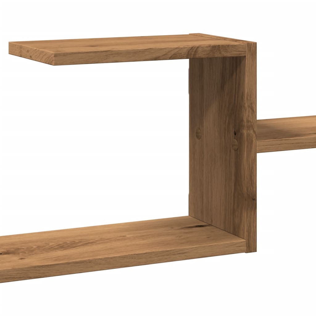 Wandregal Artisan-Eiche 104x15x49 cm Holzwerkstoff