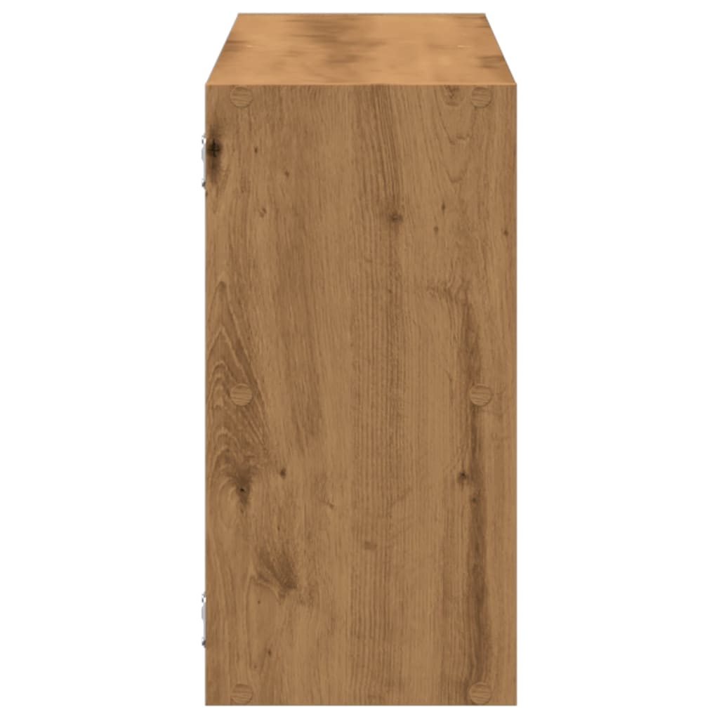 Wandregal Artisan-Eiche 100x25x50 cm Holzwerkstoff
