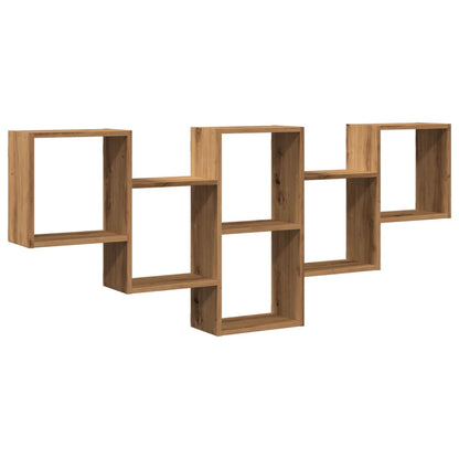 Wandregal Artisan-Eiche 159x18x66 cm Holzwerkstoff