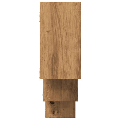 Wandregal Artisan-Eiche 159x18x66 cm Holzwerkstoff