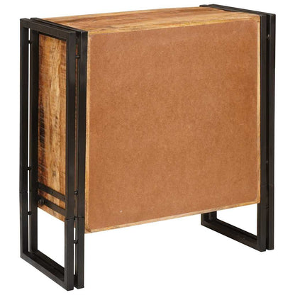 Sideboard mit Schubladen Braun 66 x 33 x 70 cm Massivholz Mango