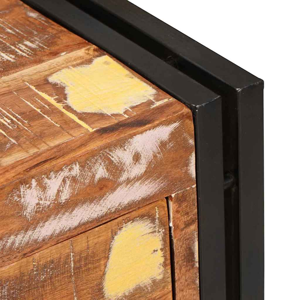 Sideboard mit Schubladen Braun 66 x 33 x 70 cm Massives Altholz