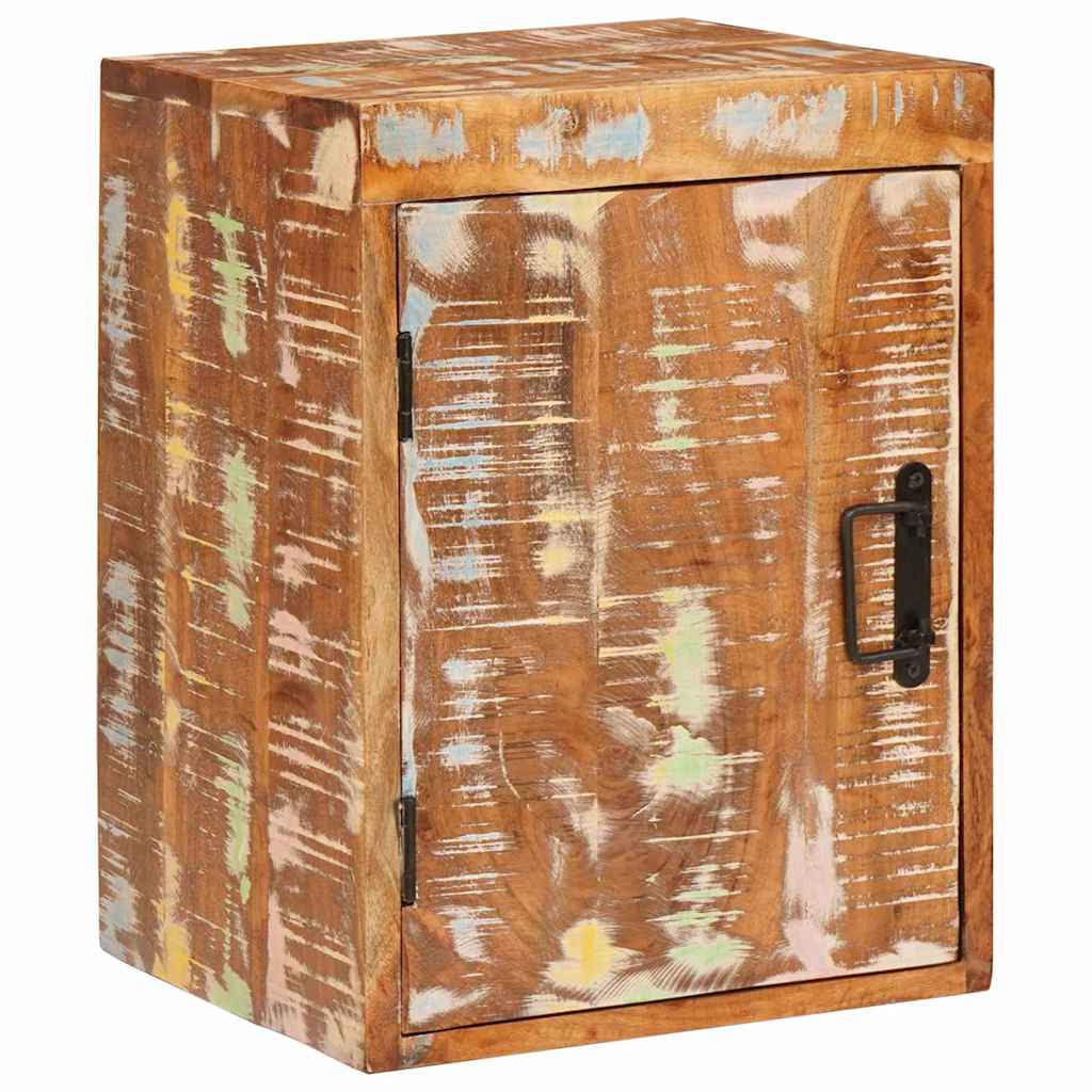 Nachttisch Braun 35 x 33 x 48 cm Massivholz recycelt