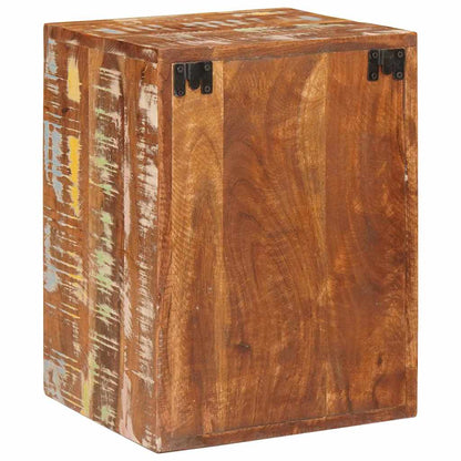 Nachttisch 2 pcs Braun 35 x 33 x 48 cm Massivholz recycelt