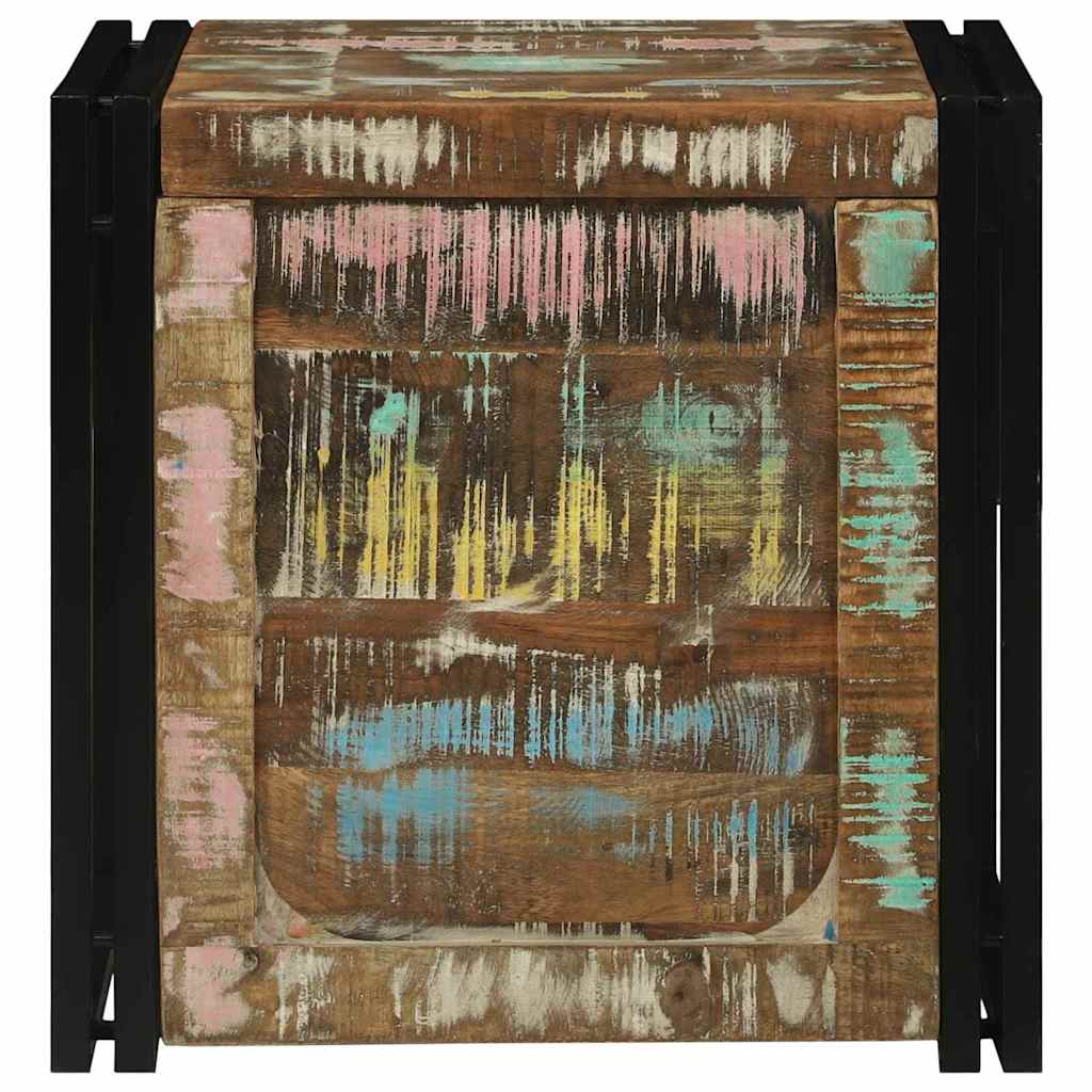 Aufbewahrungs-Truhen 50 x 50 x 50 cm Massivholz Altholz