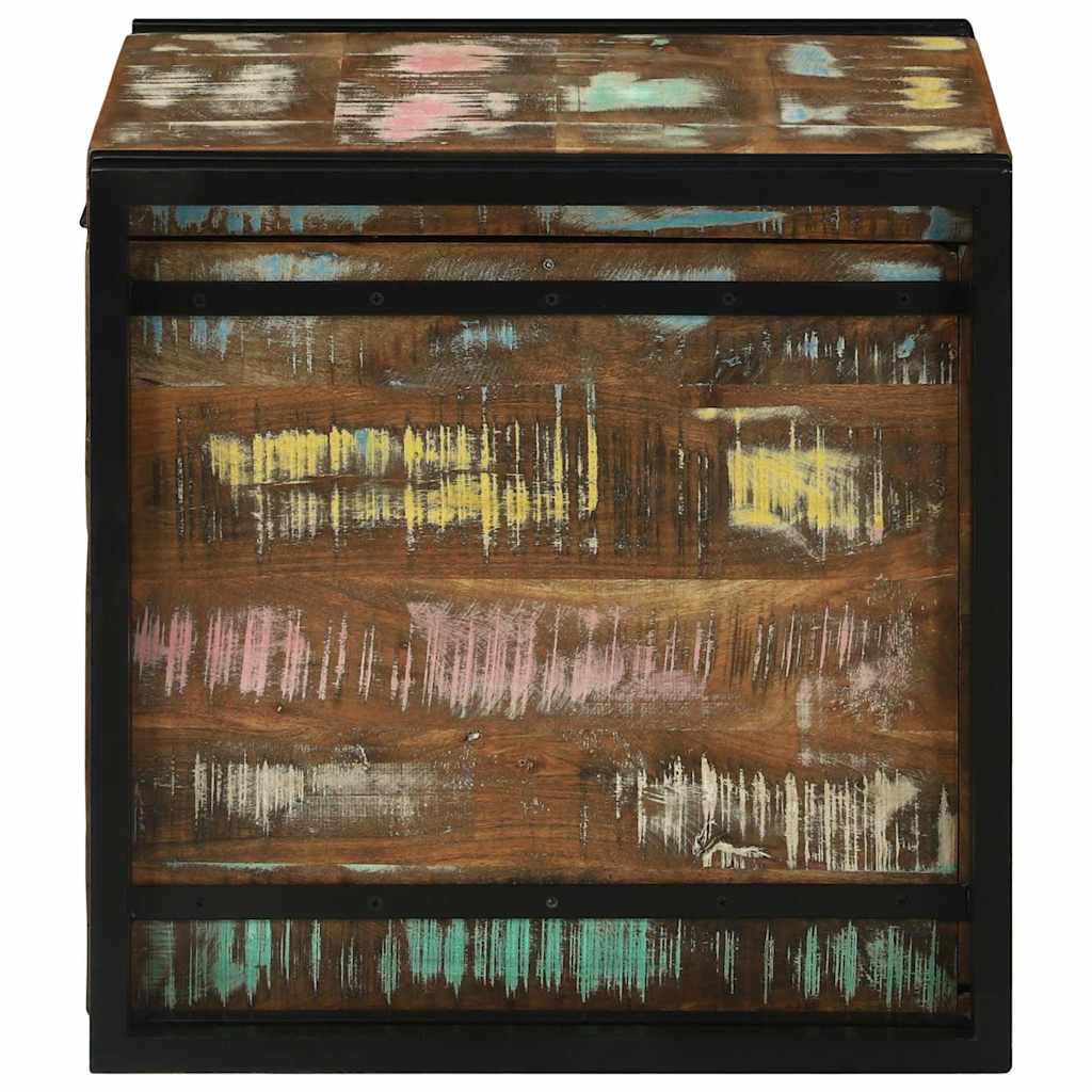 Aufbewahrungs-Truhen 50 x 50 x 50 cm Massivholz Altholz