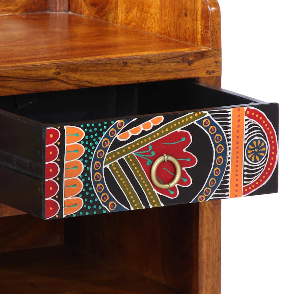 Schuhbank Honigbraun 100 x 35 x 45 cm Massivholz Akazie