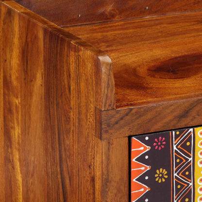 Schuhbank Honigbraun 100 x 35 x 45 cm Massivholz Akazie