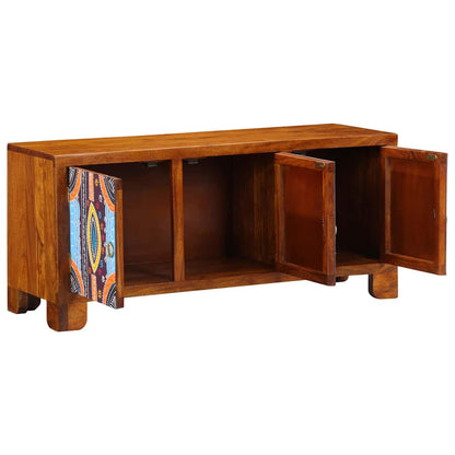 Schuhbank Honigbraun 100 x 35 x 45 cm Massivholz Akazie