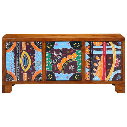 Schuhbank Honigbraun 100 x 35 x 45 cm Massivholz Akazie