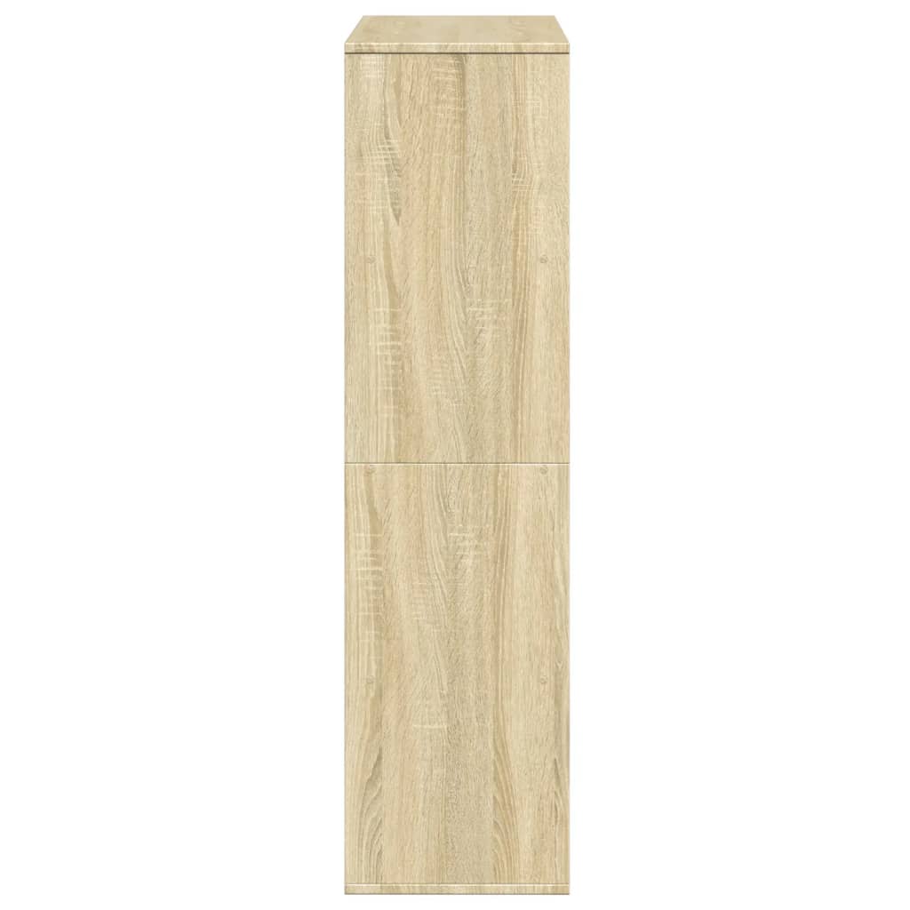 Raumteiler Sonoma-Eiche 100x33x125,5 cm Holzwerkstoff