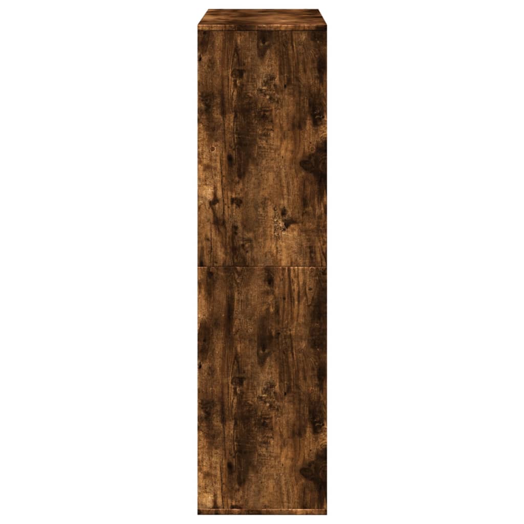 Raumteiler Räuchereiche 100x33x125,5 cm Holzwerkstoff